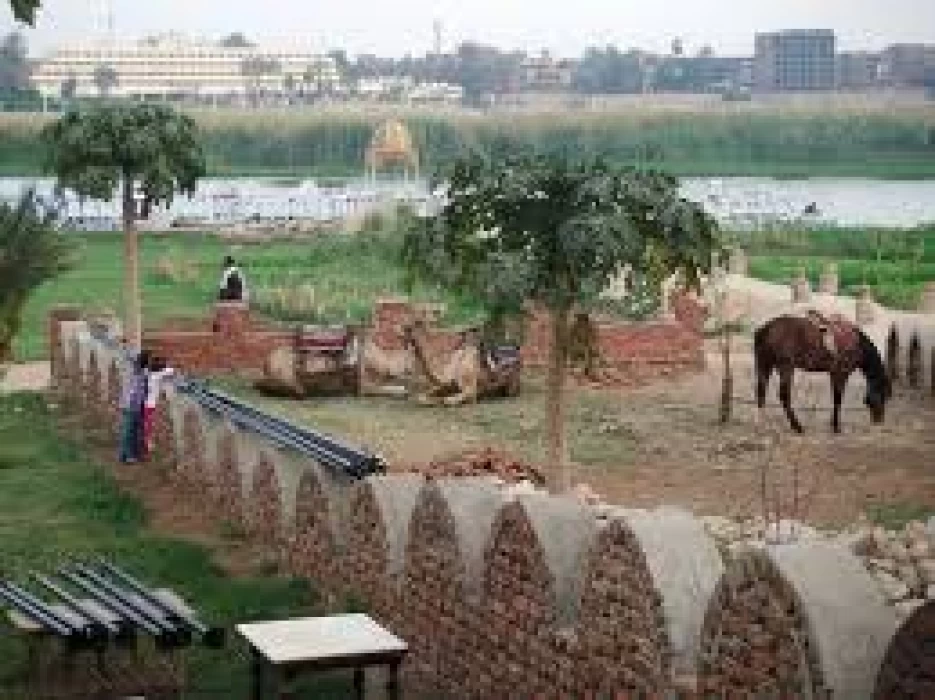 Banana Island in Luxor, Egypt